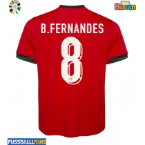 Portugal Bruno Fernandes #8 Heimtrikot EM 2024 Kurzarm